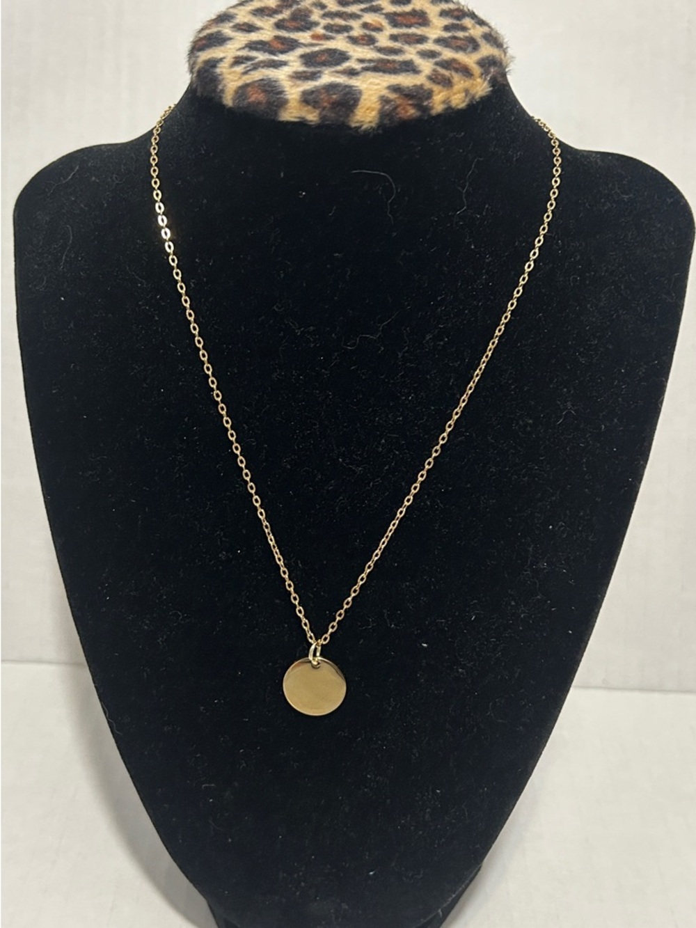 Plunder Gold Disc Pendant Necklace - Women's Jewelry